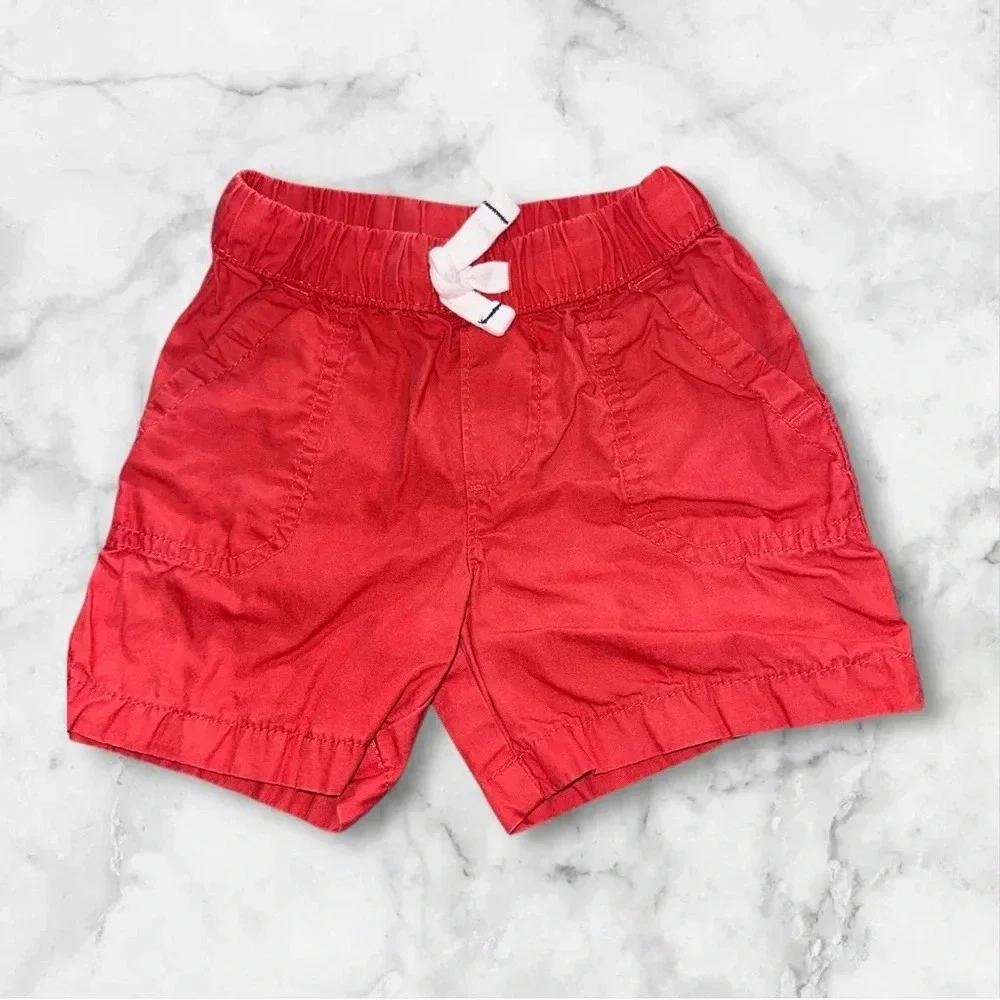 Cat & Jack 18m  Colorblock Pocket Tee Shirt and Carter’s 18m shorts
